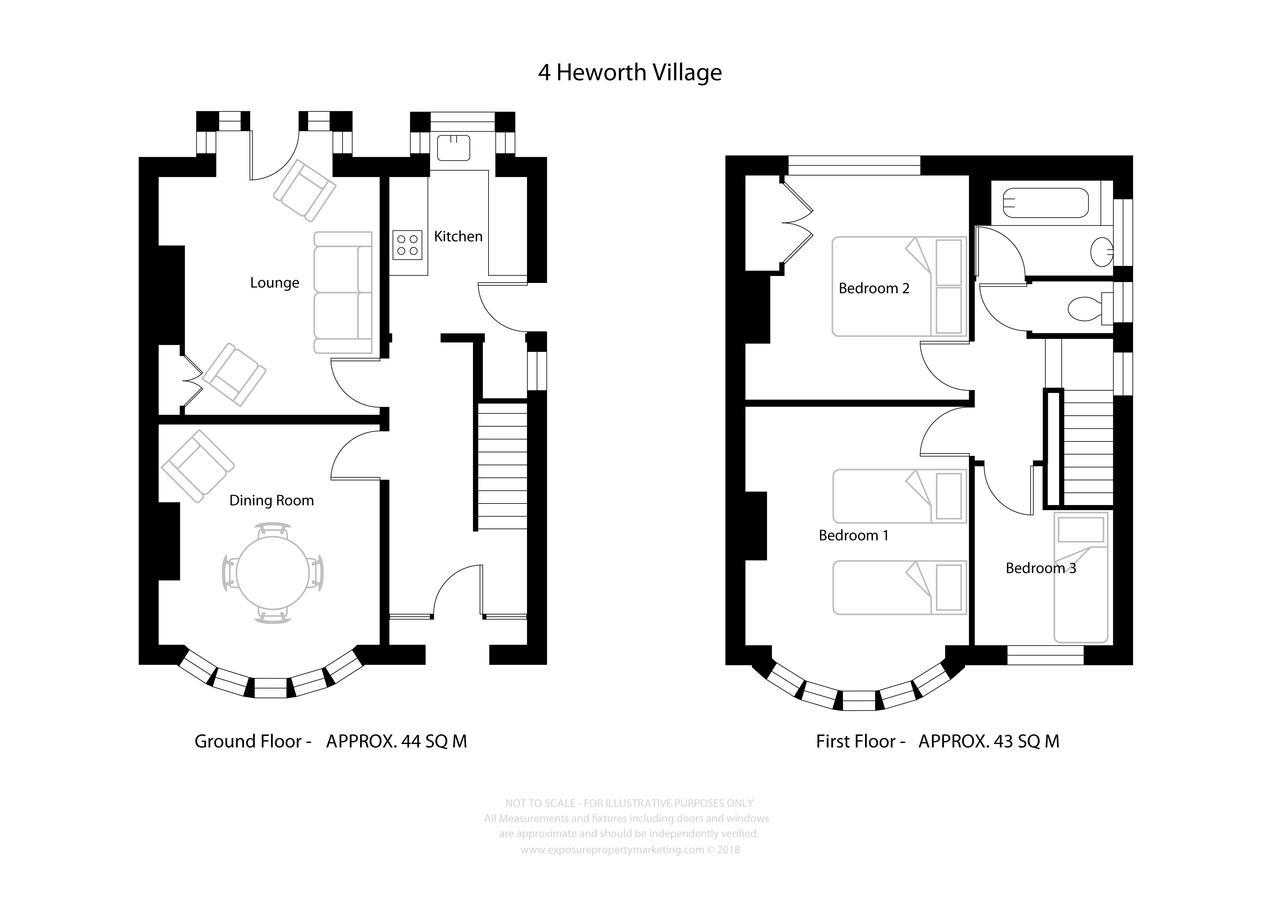 City Apartments - 4 Heworth Village - 3 Bed House York Luaran gambar